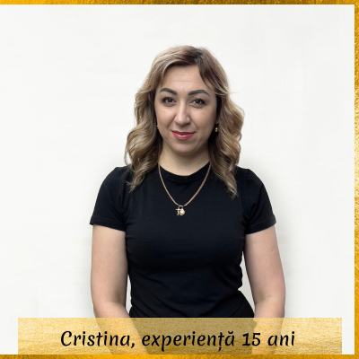Cristina, experiență 15 ani